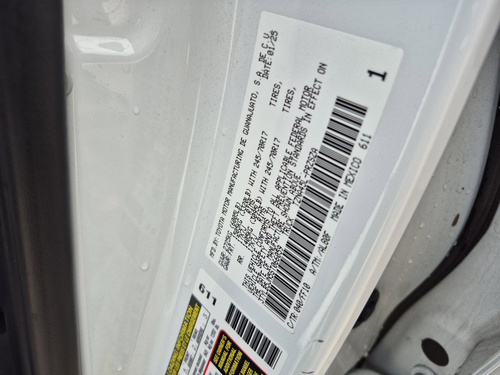 Certified 2025 Toyota Tacoma SR5 image 24