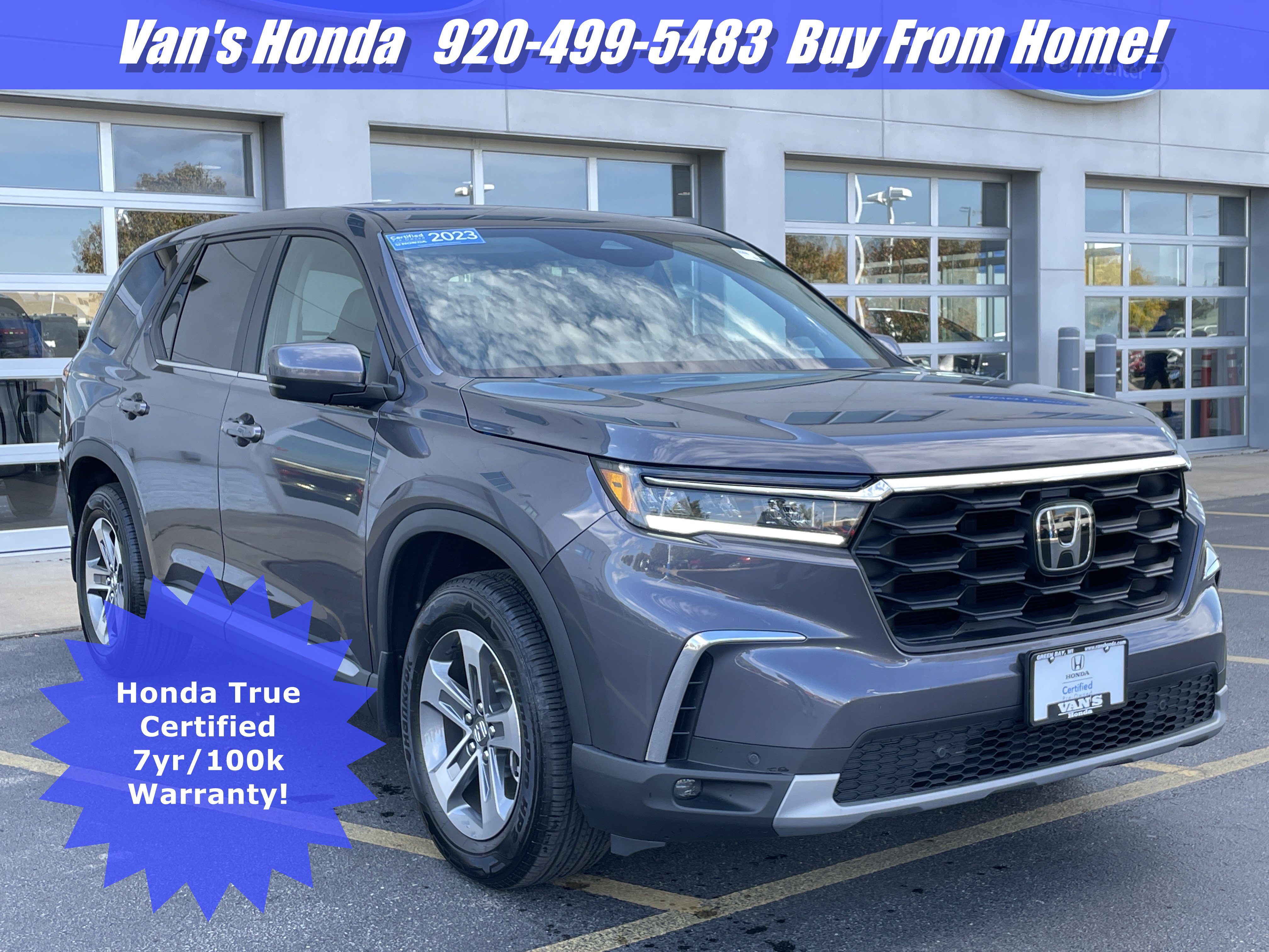 Certified 2023 Honda Pilot EX-L