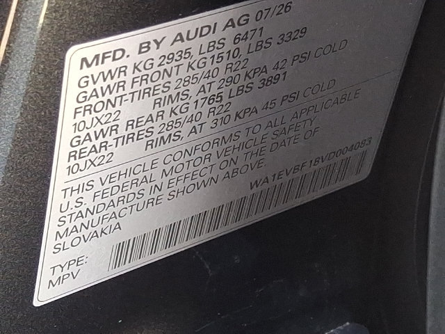 New 2027 Audi Q8 Premium Plus AWD/4WD image 18