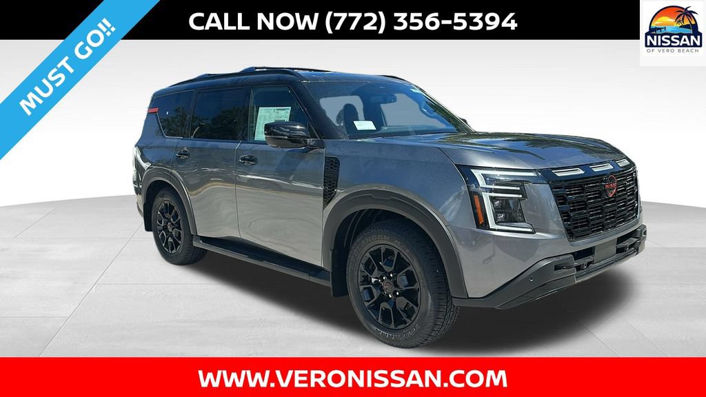 New 2026 Nissan Armada PRO-4X w/ Captain's Chari Seat Package