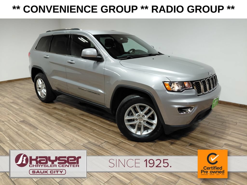 Certified 2017 Jeep Grand Cherokee Laredo w/ Quick Order Package 23E AWD/4WD image 1