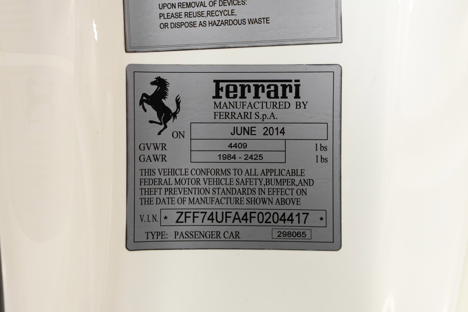 Used 2015 Ferrari F12 Berlinetta image 65