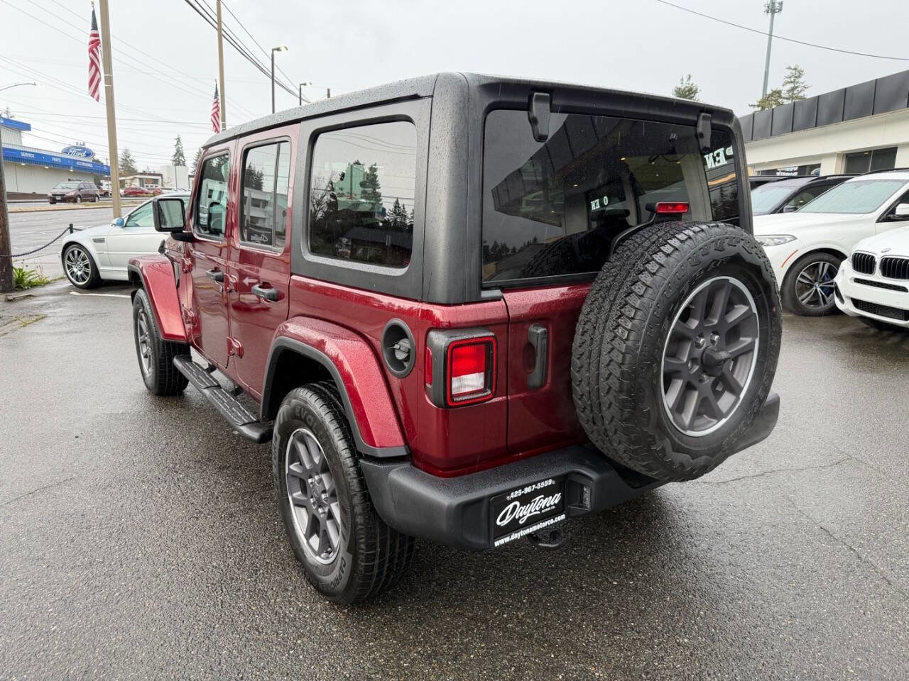 Used 2021 Jeep Wrangler Unlimited Sport AWD/4WD image 4