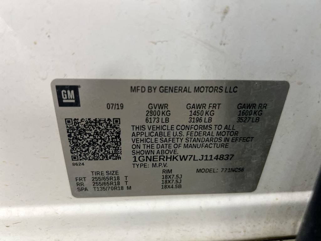 Used 2020 Chevrolet Traverse LT w/ LPO, Floor Liner Package FWD image 27