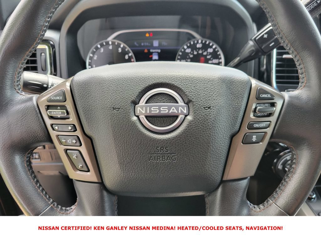 Certified 2023 Nissan Titan Platinum Reserve w/ Off Road Protection Package AWD/4WD image 32