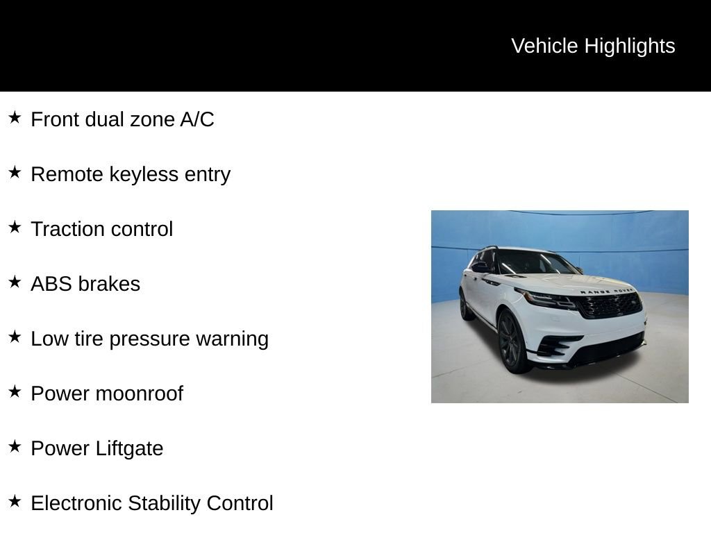 Used 2018 Land Rover Range Rover Velar R-Dynamic HSE image 55