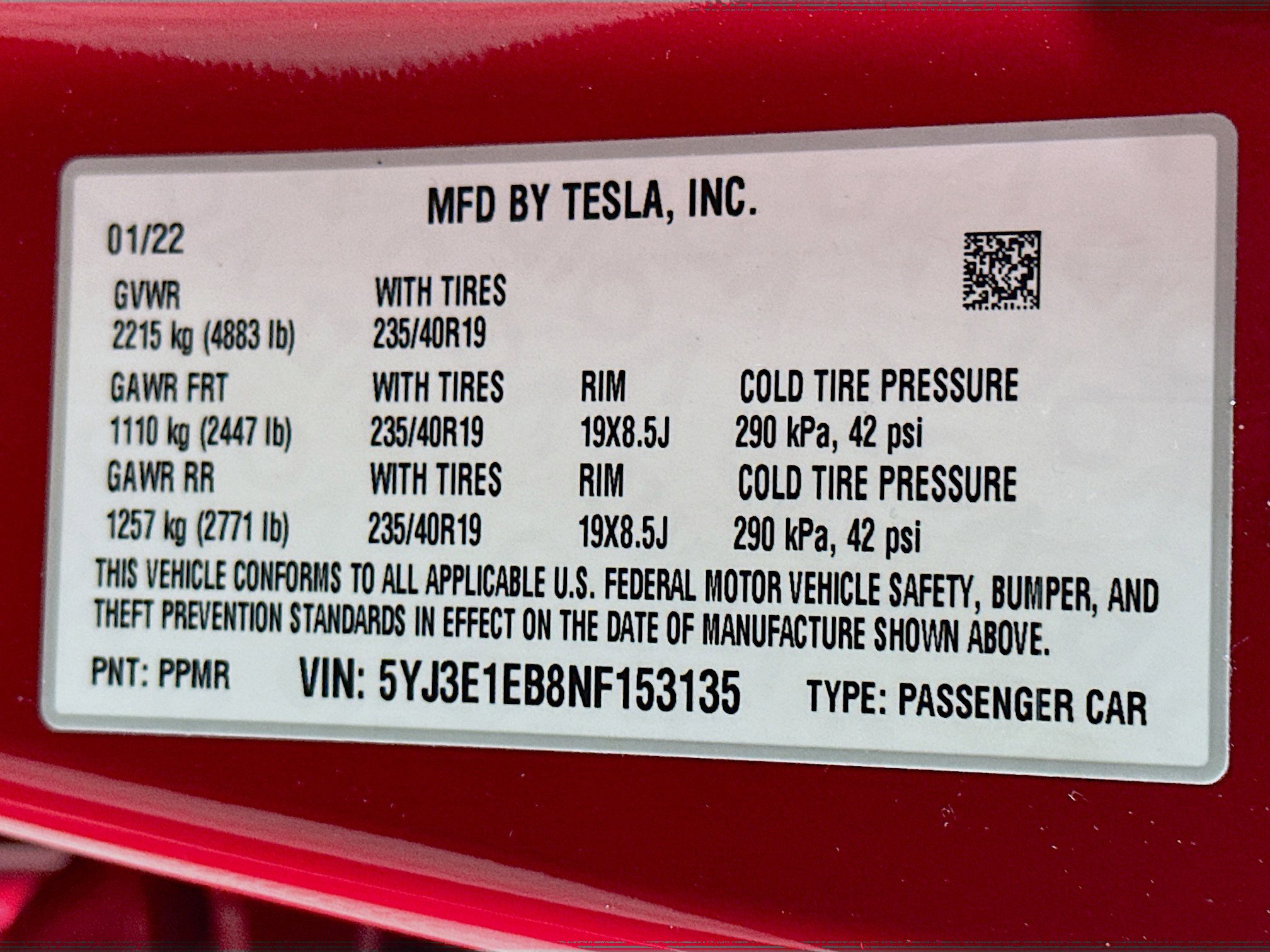 Used 2022 Tesla Model 3 Long Range AWD/4WD image 12