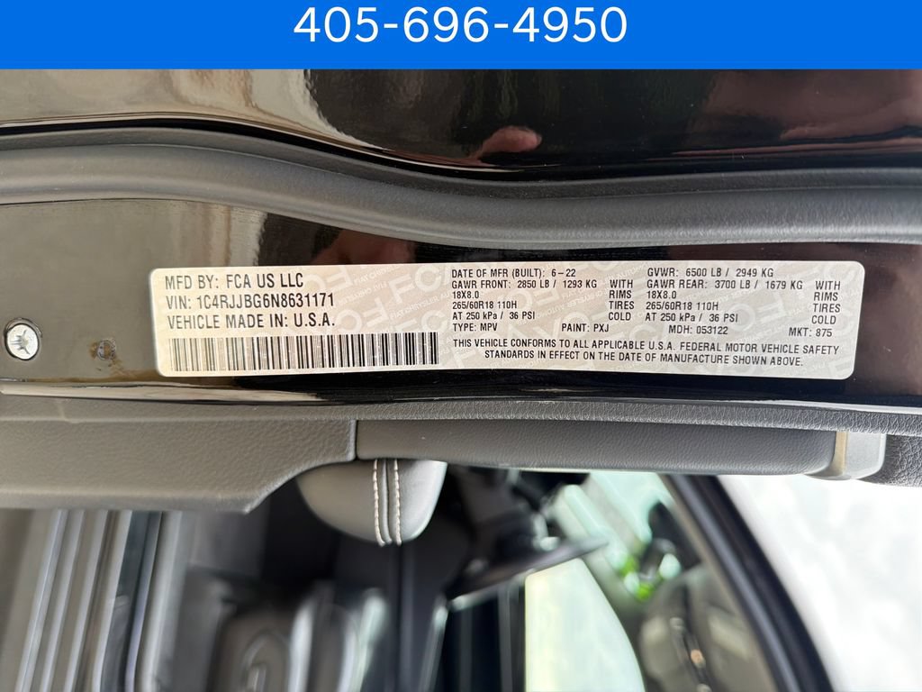 Used 2022 Jeep Grand Cherokee L Limited RWD image 35