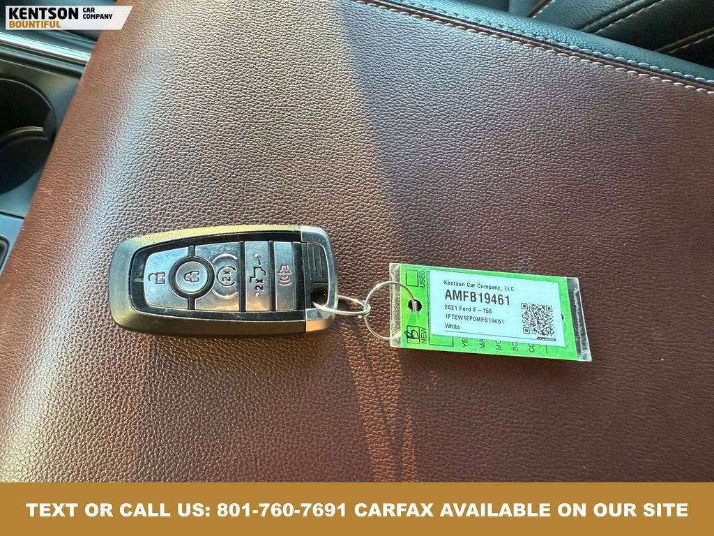 Used 2021 Ford F150 Lariat w/ Equipment Group 502A High image 38