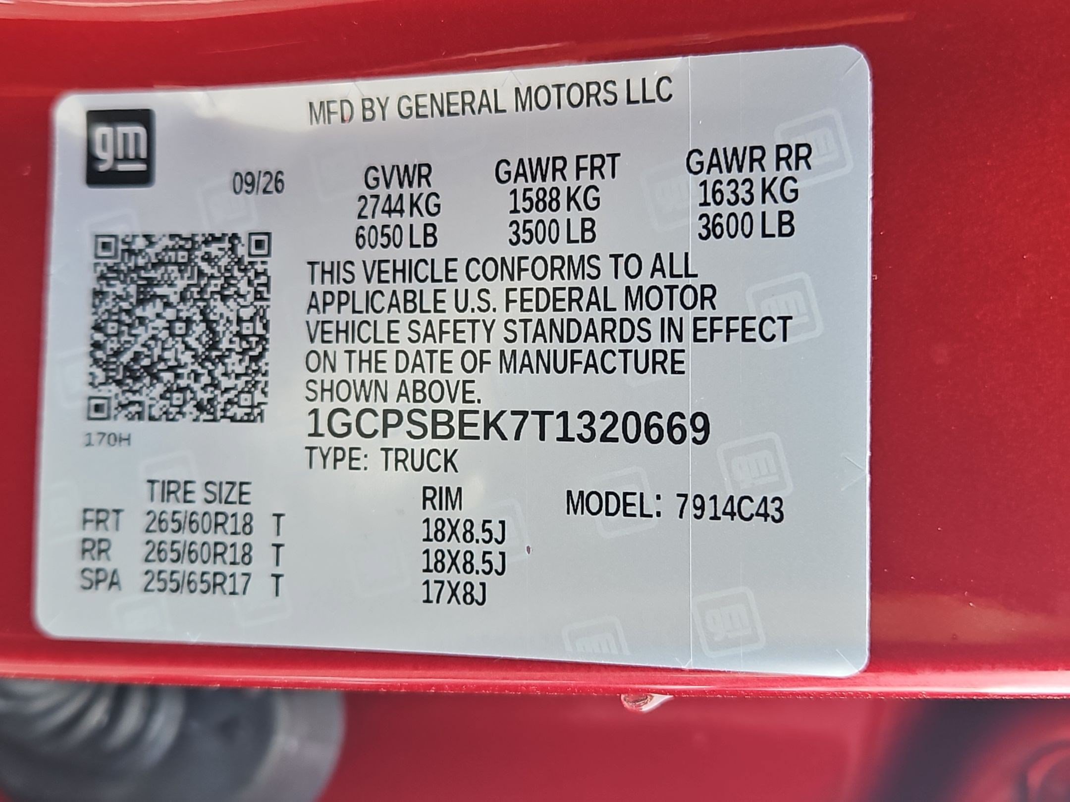 New 2026 Chevrolet Colorado W/T w/ WT Custom Package RWD image 16