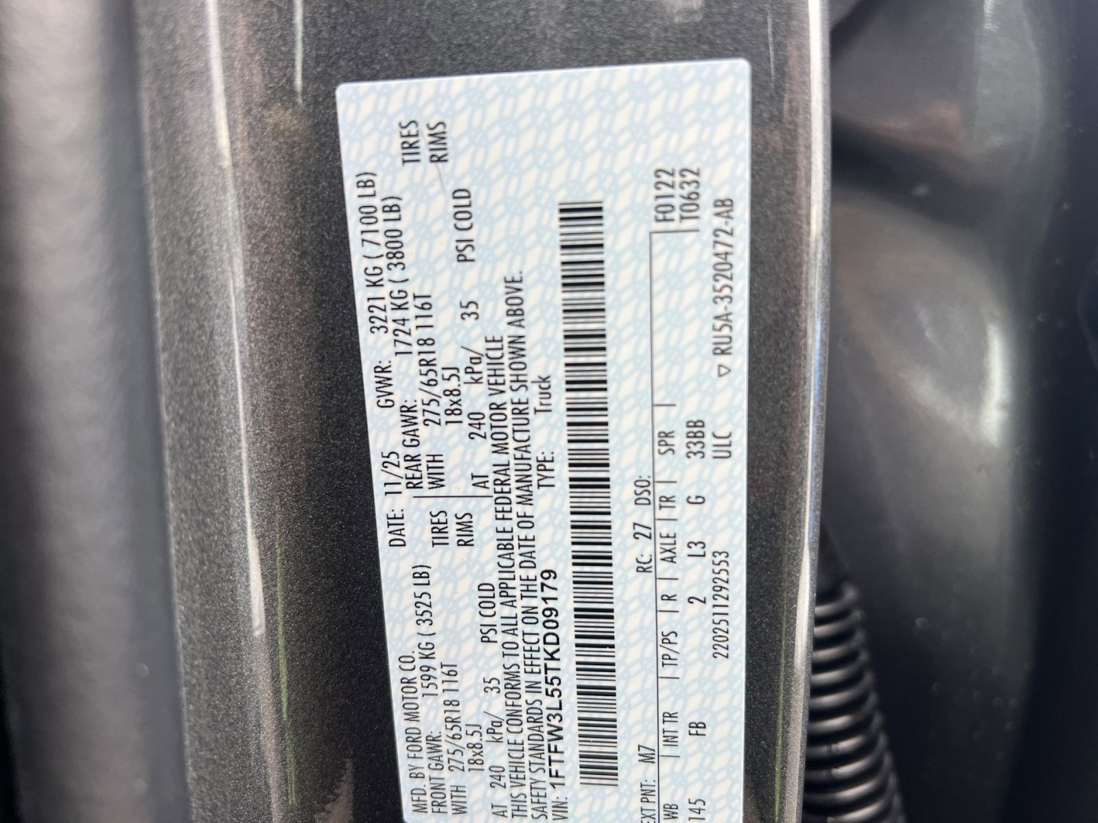 New 2026 Ford F150 XLT w/ Equipment Group 302A MID image 28