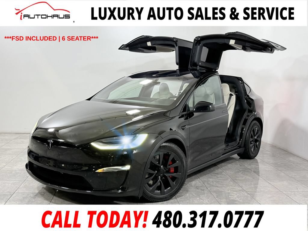Used 2023 Tesla Model X Plaid AWD/4WD image 1