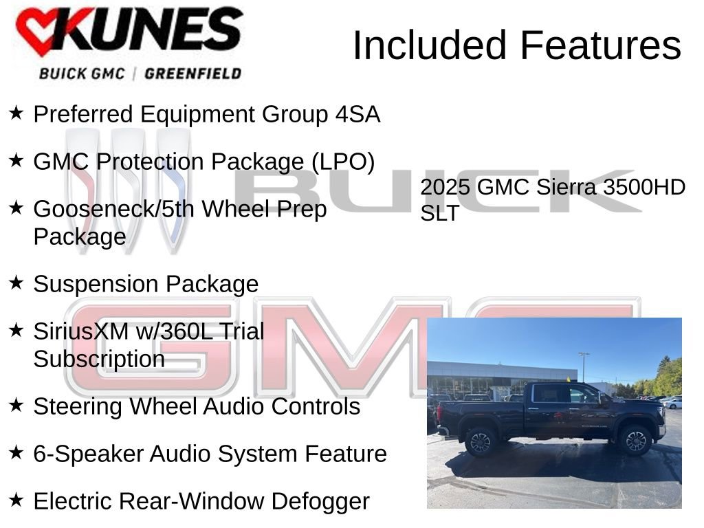 New 2025 GMC Sierra 3500 SLT image 3