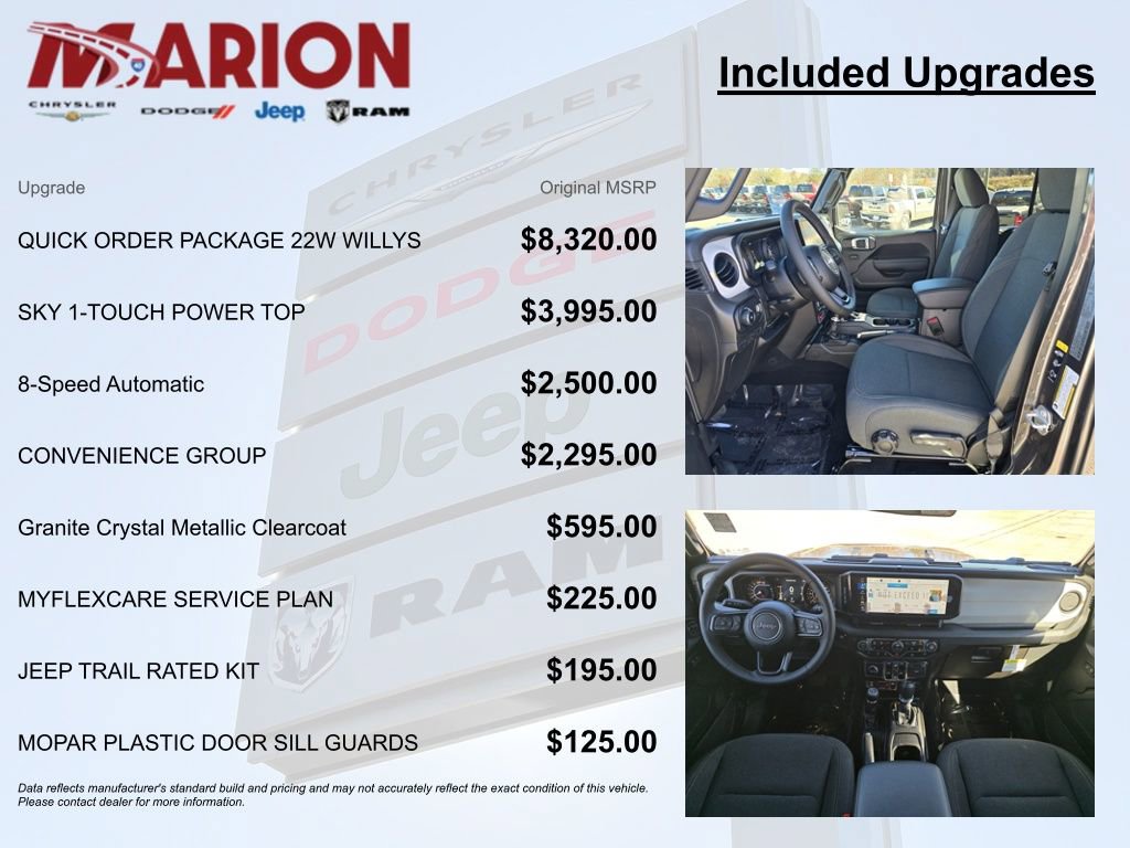 New 2026 Jeep Wrangler Unlimited Sport AWD/4WD image 9