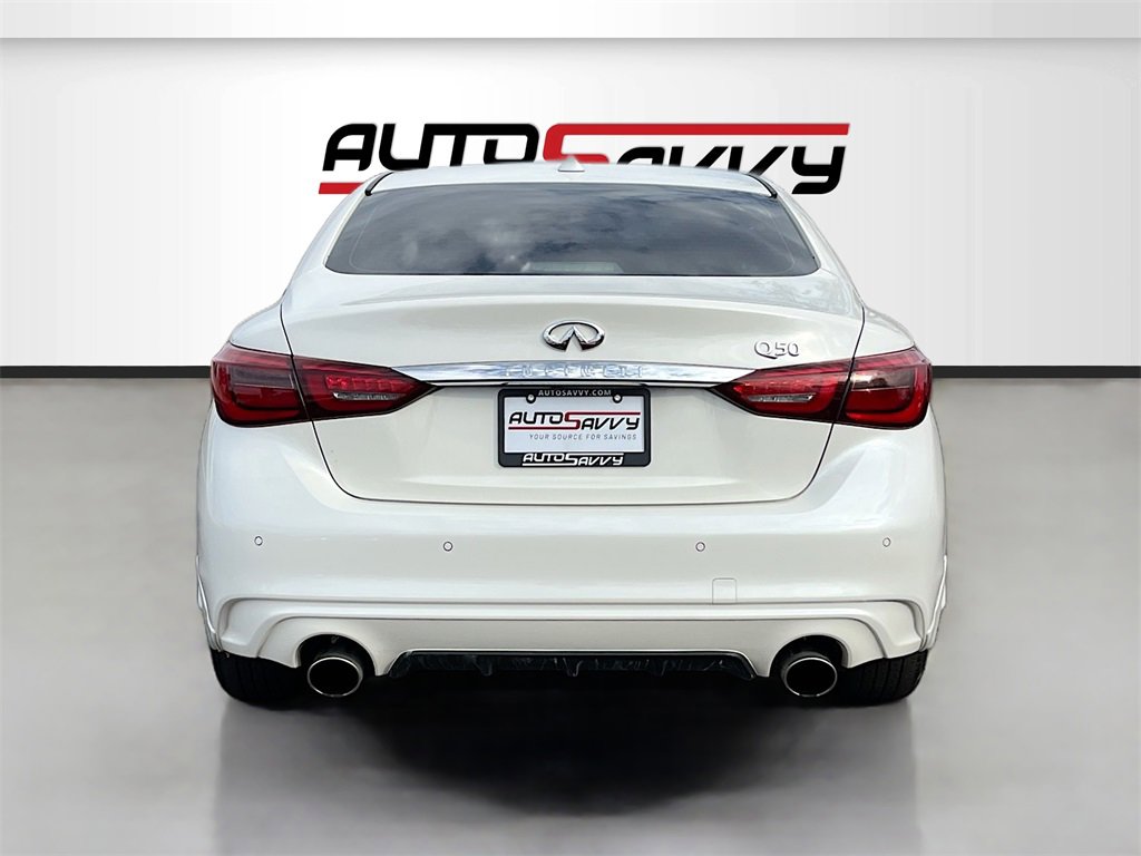 Used 2023 INFINITI Q50 Luxe w/ Cargo Package image 6