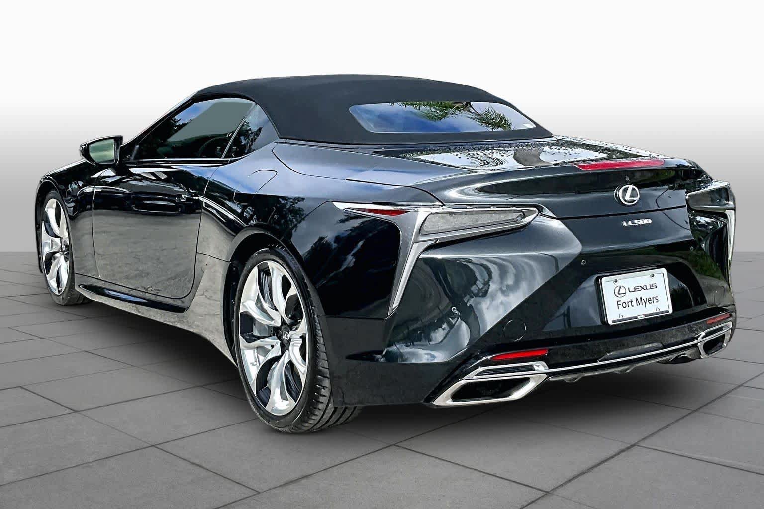 Used 2021 Lexus LC 500 Convertible w/ Touring Package RWD image 12