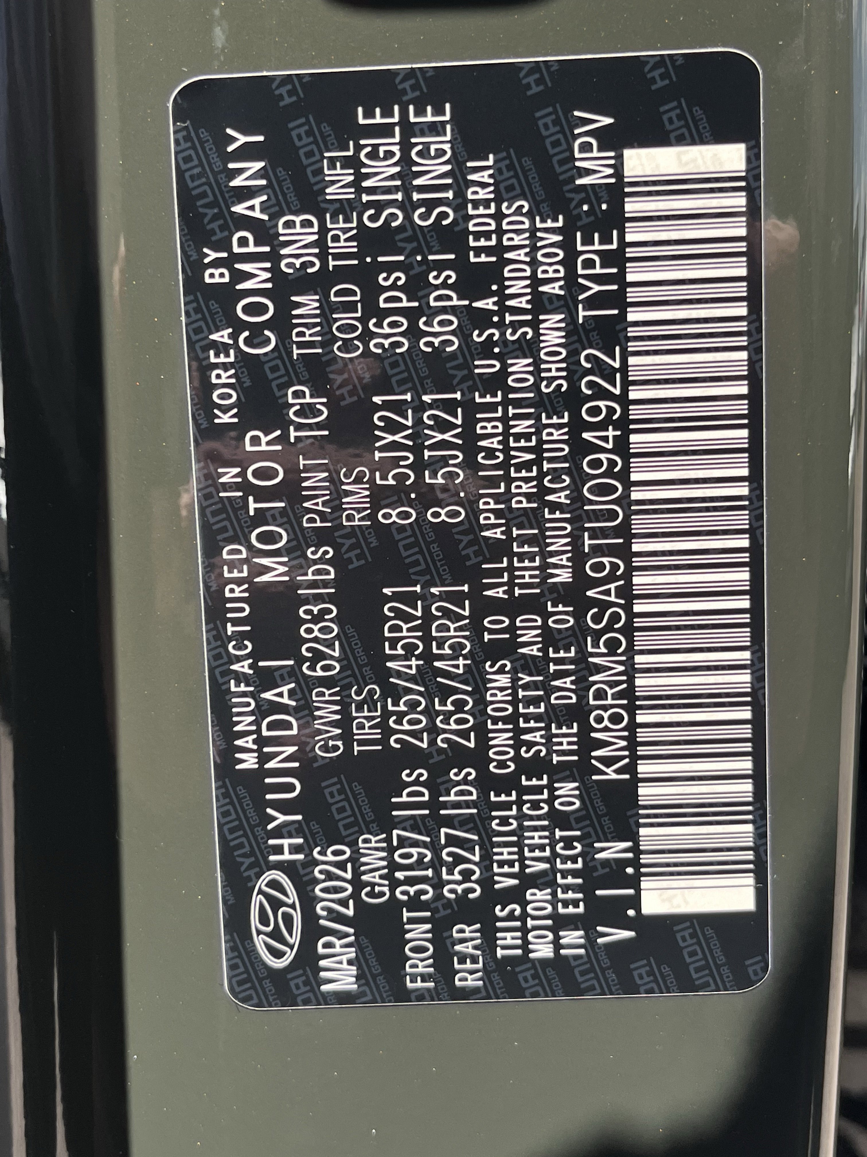 New 2026 Hyundai Palisade Calligraphy FWD image 34