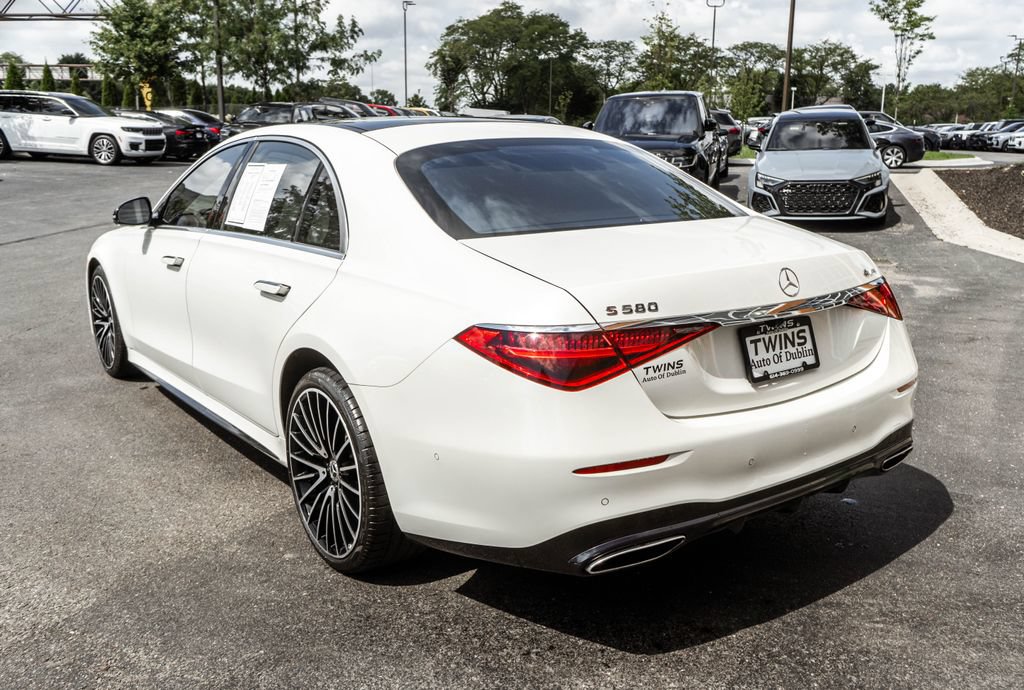 Used 2021 Mercedes-Benz S 580 4MATIC Sedan w/ AMG Line image 37