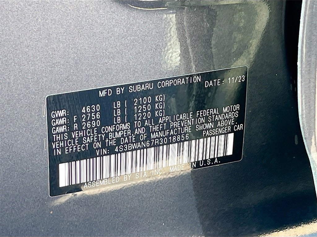 Used 2024 Subaru Legacy Limited image 34