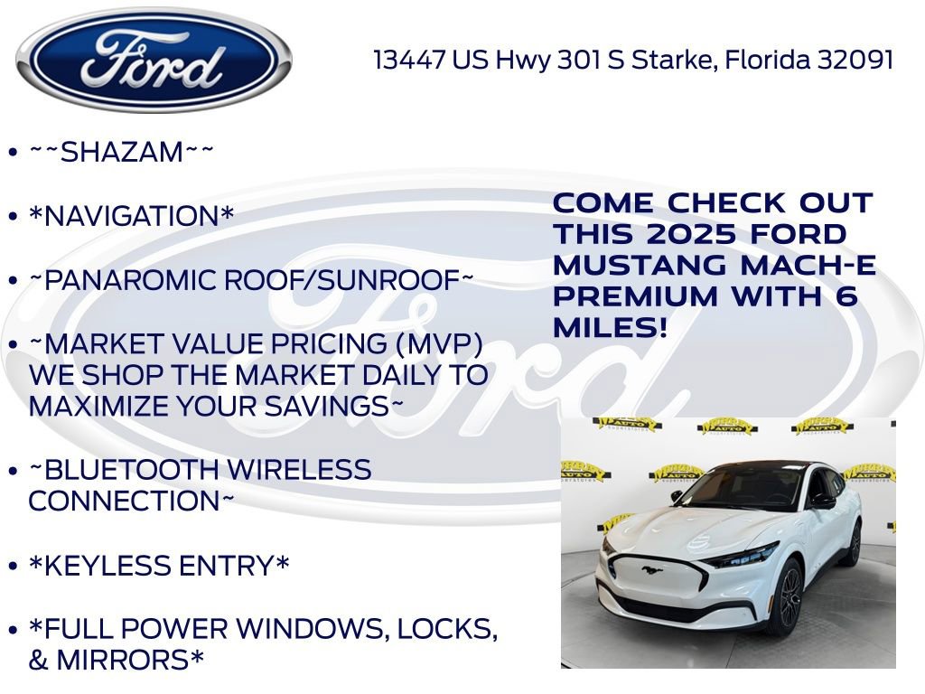 New 2025 Ford Mustang Mach-E Premium w/ Interior Protection Package image 5