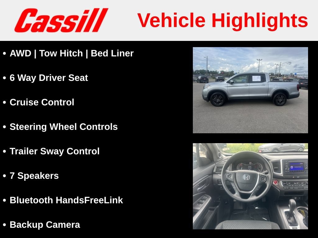 Used 2019 Honda Ridgeline Sport image 7