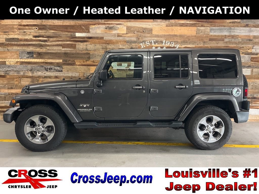 Used 2017 Jeep Wrangler Unlimited Sahara w/ Connectivity Group image 1