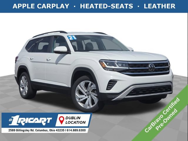 Used 2021 Volkswagen Atlas SE AWD/4WD image 1