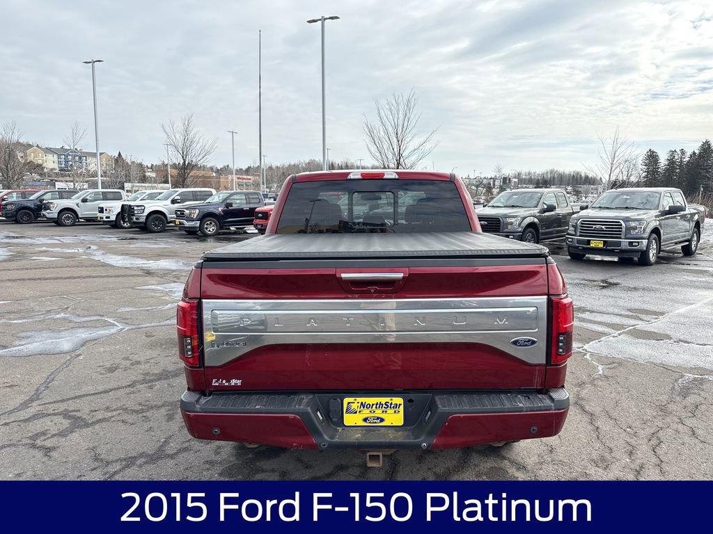 Used 2015 Ford F150 Platinum w/ Trailer Tow Package image 8
