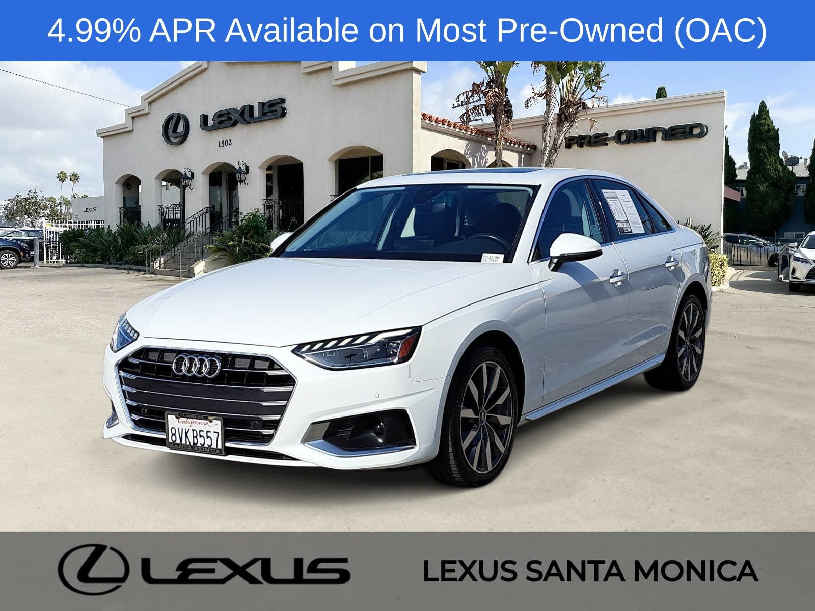 Used 2020 Audi A4 2.0T Premium Plus w/ Premium Plus Package