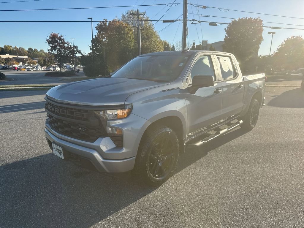 Certified 2024 Chevrolet Silverado 1500 Custom w/ Turbomax Blackout Package image 3