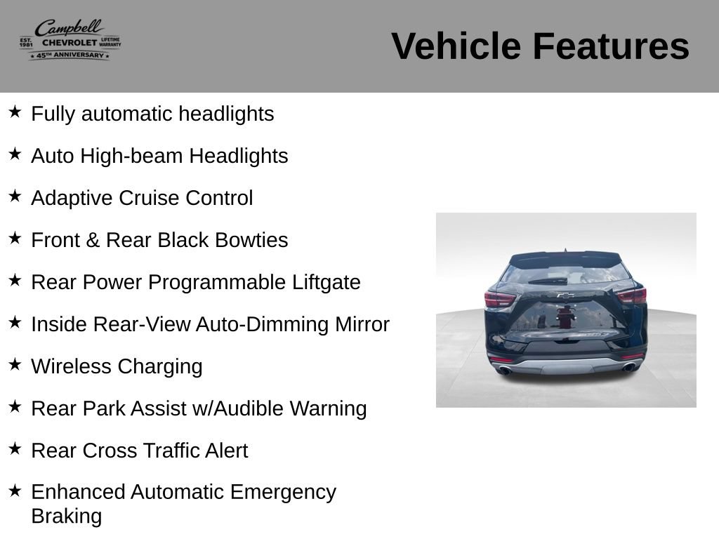 Used 2024 Chevrolet Blazer LT w/ Convenience Package AWD/4WD image 16
