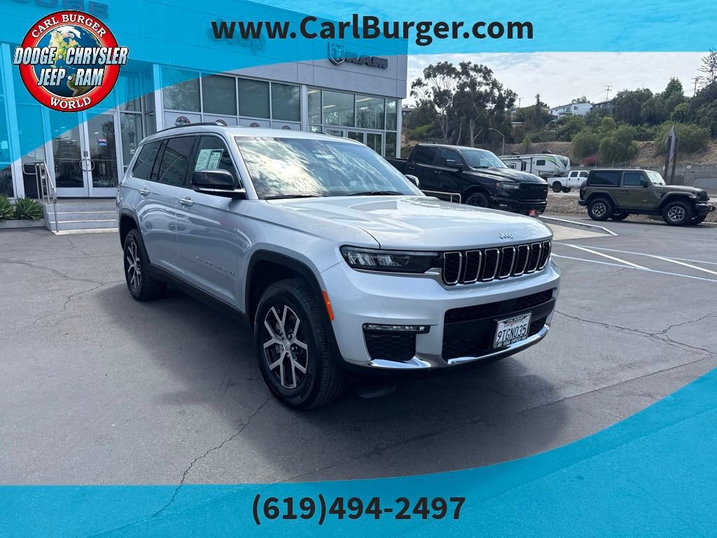 Used 2025 Jeep Grand Cherokee L Limited RWD image 1
