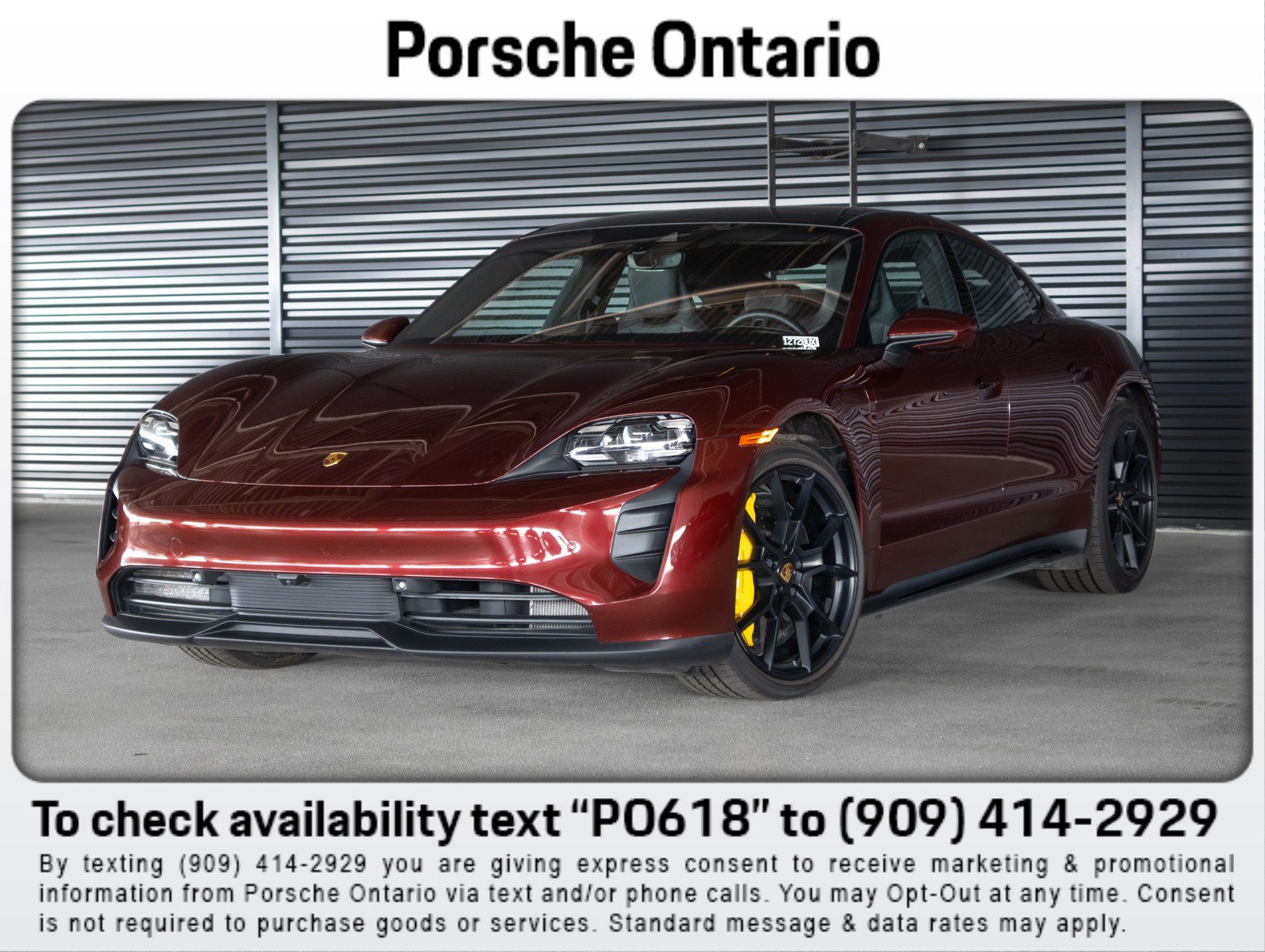 Used 2022 Porsche Taycan GTS AWD/4WD image 1