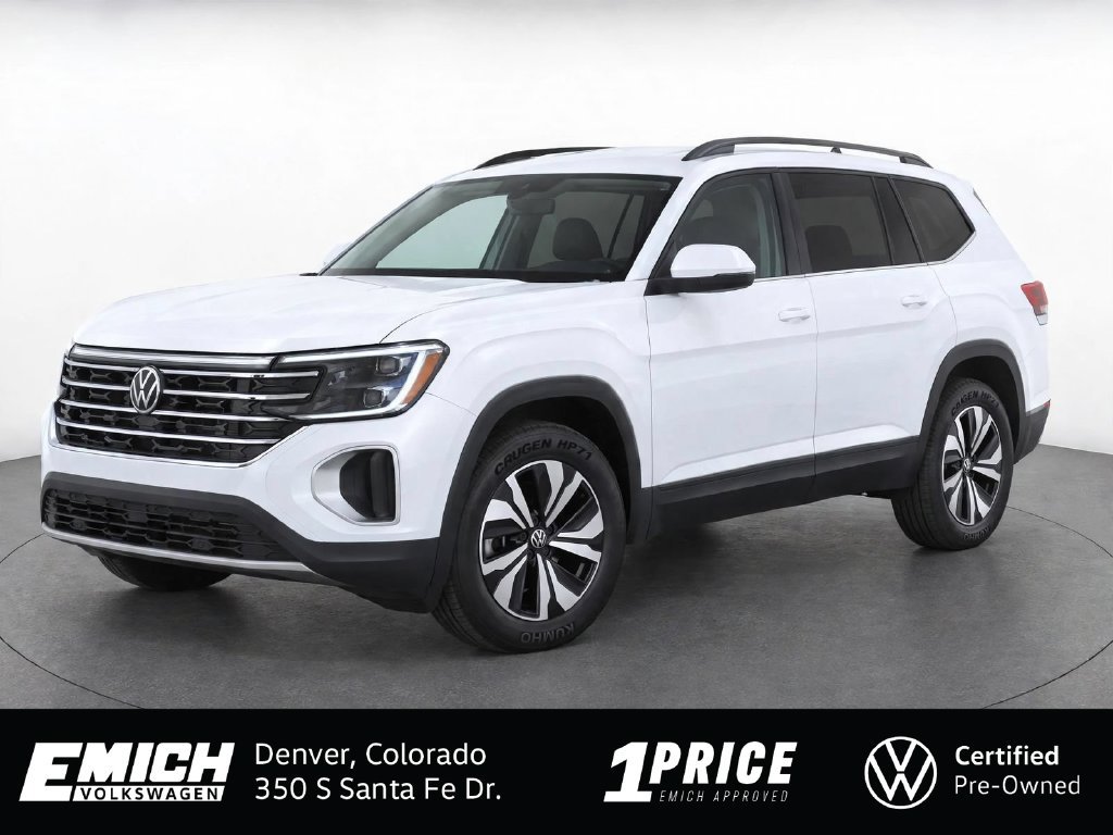 Certified 2024 Volkswagen Atlas SE AWD/4WD 360° Tour