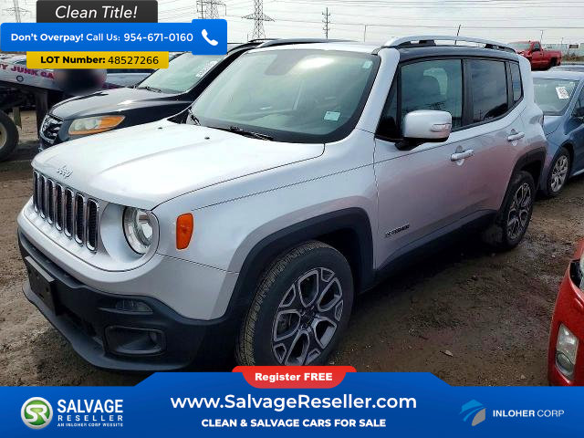 Used 2018 Jeep Renegade Limited w/ UConnect 8.4 Nav Group FWD image 1