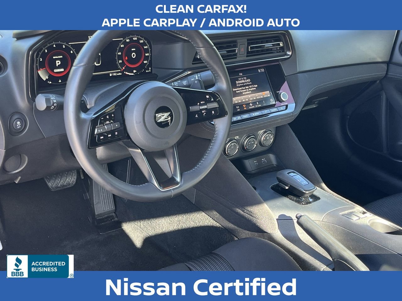 Certified 2025 Nissan Z Sport w/ Floor Mat Package RWD image 2