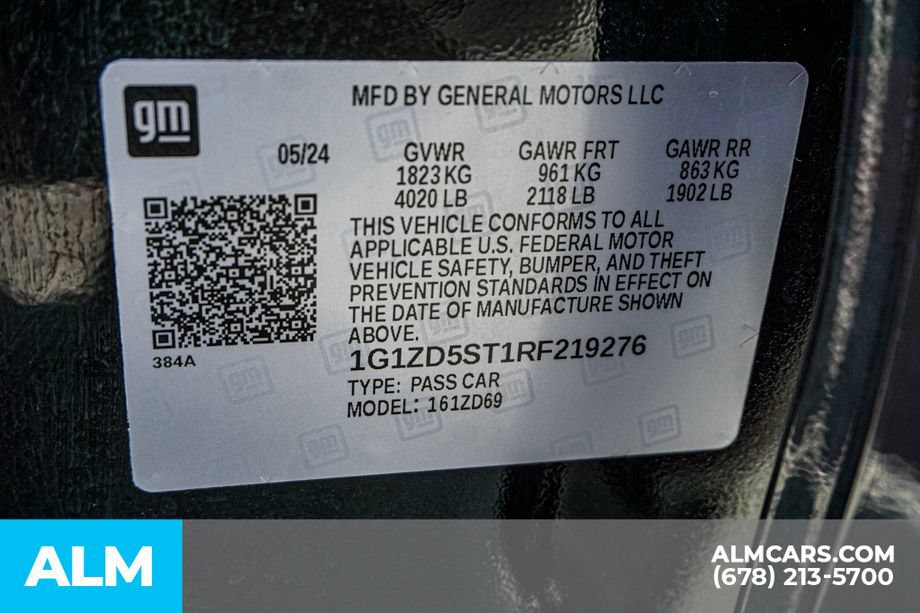 Used 2024 Chevrolet Malibu LT FWD image 57