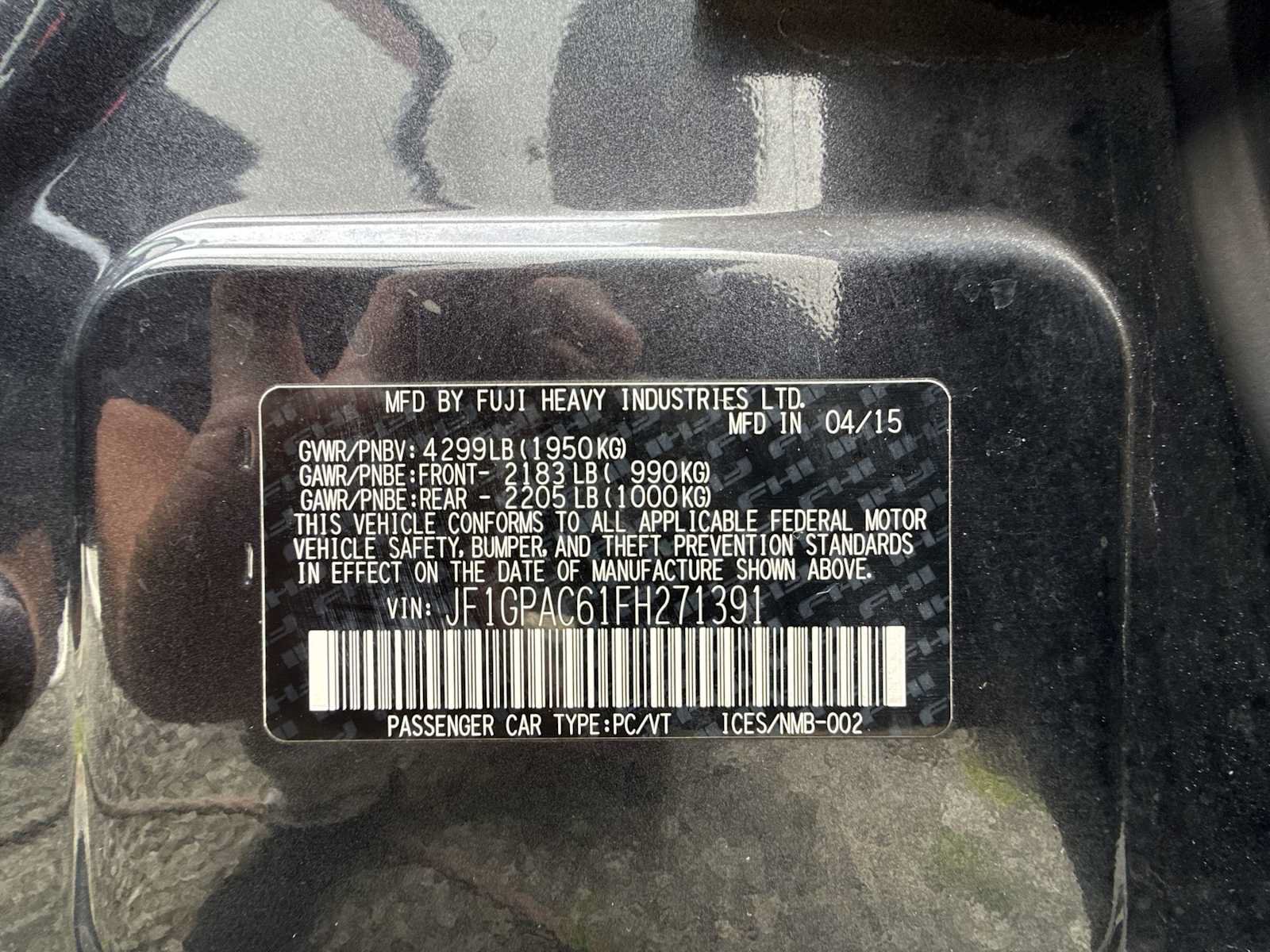 Used 2015 Subaru Impreza 2.0i Premium AWD/4WD image 26