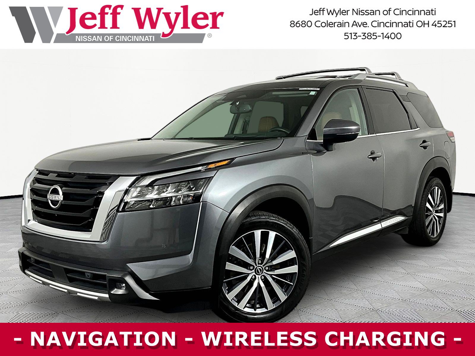 Certified 2022 Nissan Pathfinder Platinum AWD/4WD image 1