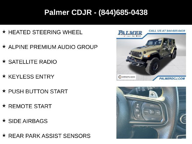 Certified 2025 Jeep Wrangler Unlimited Rubicon 392 AWD/4WD image 12