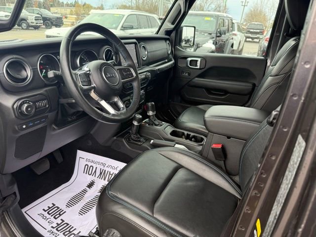 Used 2022 Jeep Wrangler Unlimited Rubicon 4xe w/ Cold Weather Group image 9