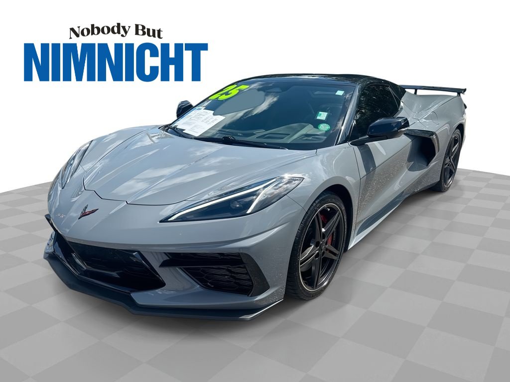 Used 2025 Chevrolet Corvette Stingray Premium Conv w/ Z51 Performance Package RWD image 1