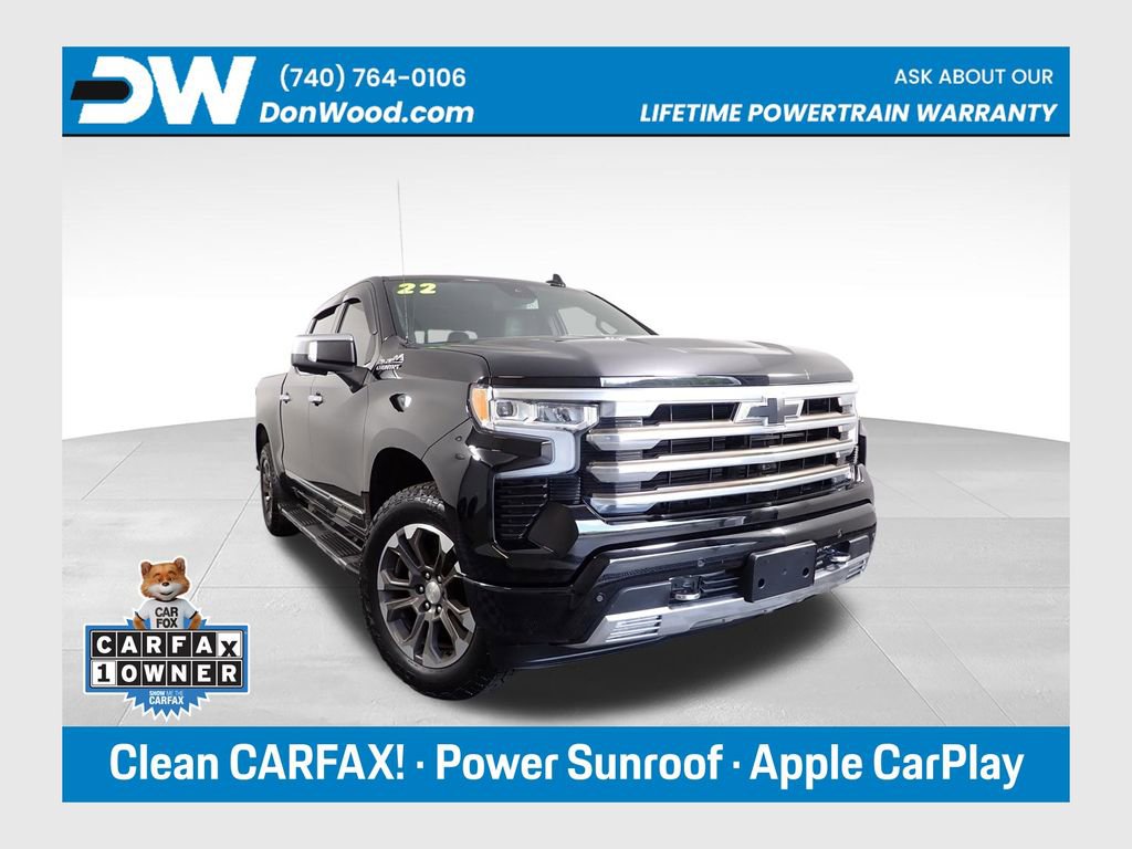 Used 2022 Chevrolet Silverado 1500 High Country AWD/4WD image 1