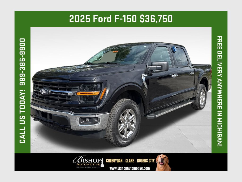 Used 2025 Ford F150 XLT w/ Equipment Group 301A Standard