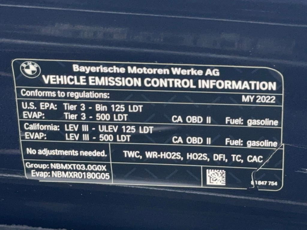 Used 2022 BMW X6 xDrive40i w/ M Sport Package image 60