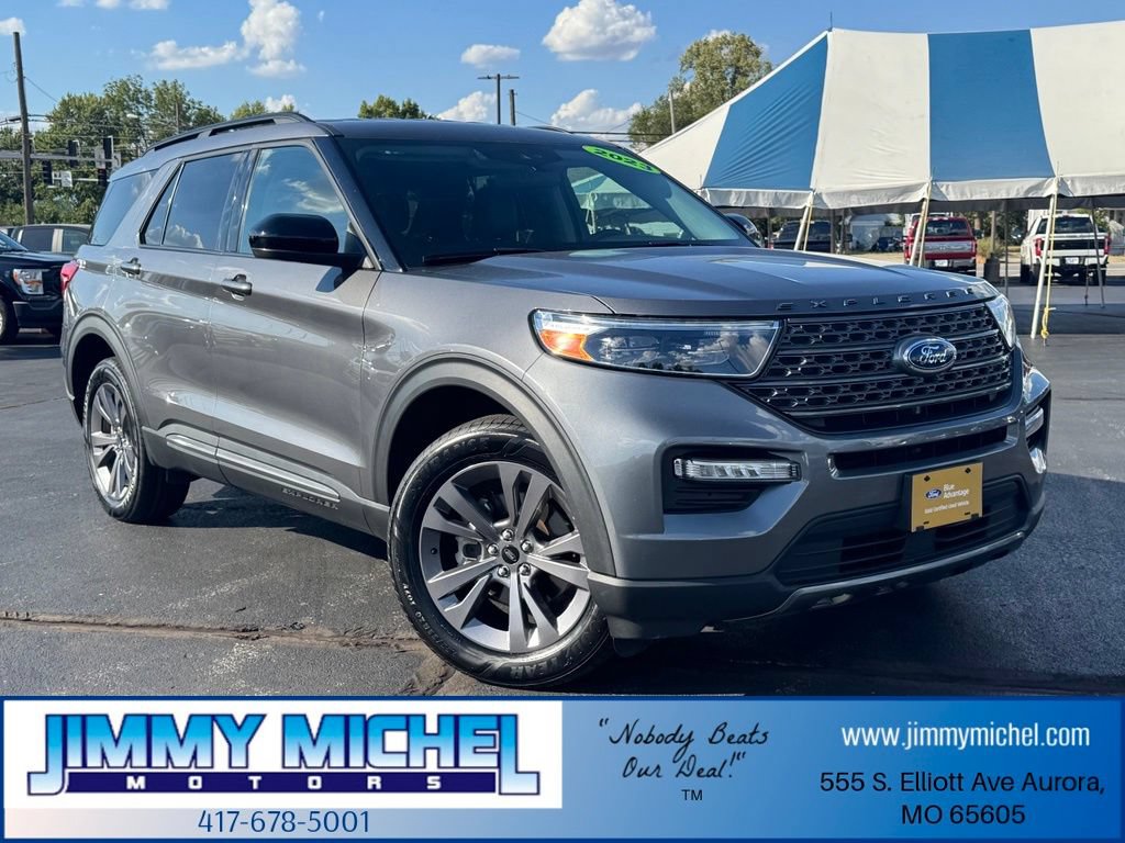 Certified 2023 Ford Explorer XLT w/ Equipment Group 202A AWD/4WD image 1
