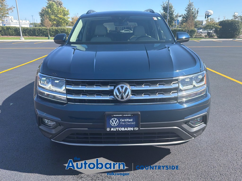 Certified 2020 Volkswagen Atlas SE w/ Panoramic Sunroof Package AWD/4WD image 2