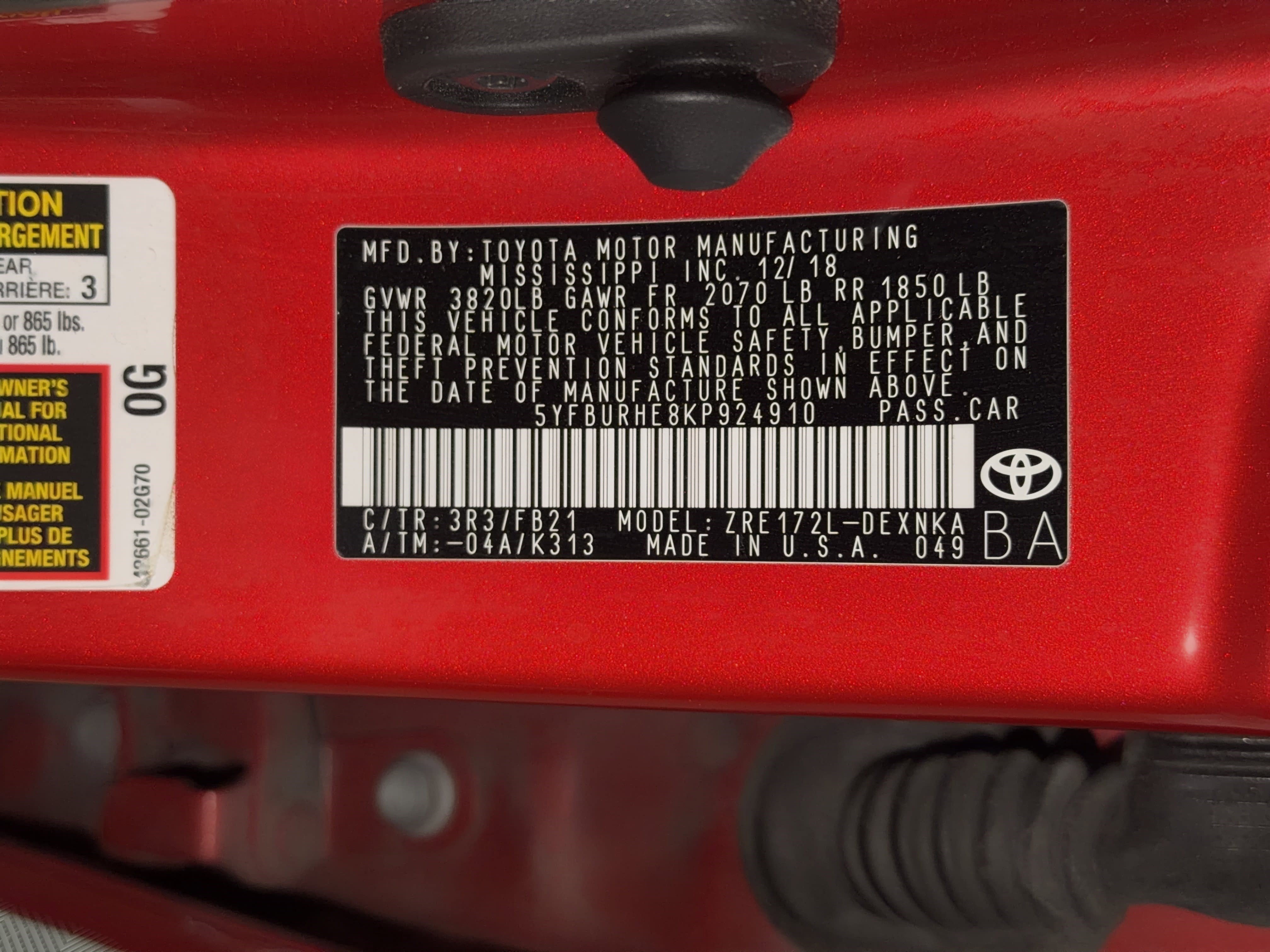 Used 2019 Toyota Corolla LE FWD image 27