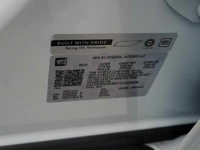 New 2026 Cadillac XT5 Premium Luxury w/ LPO, ONYX Package AWD/4WD image 12