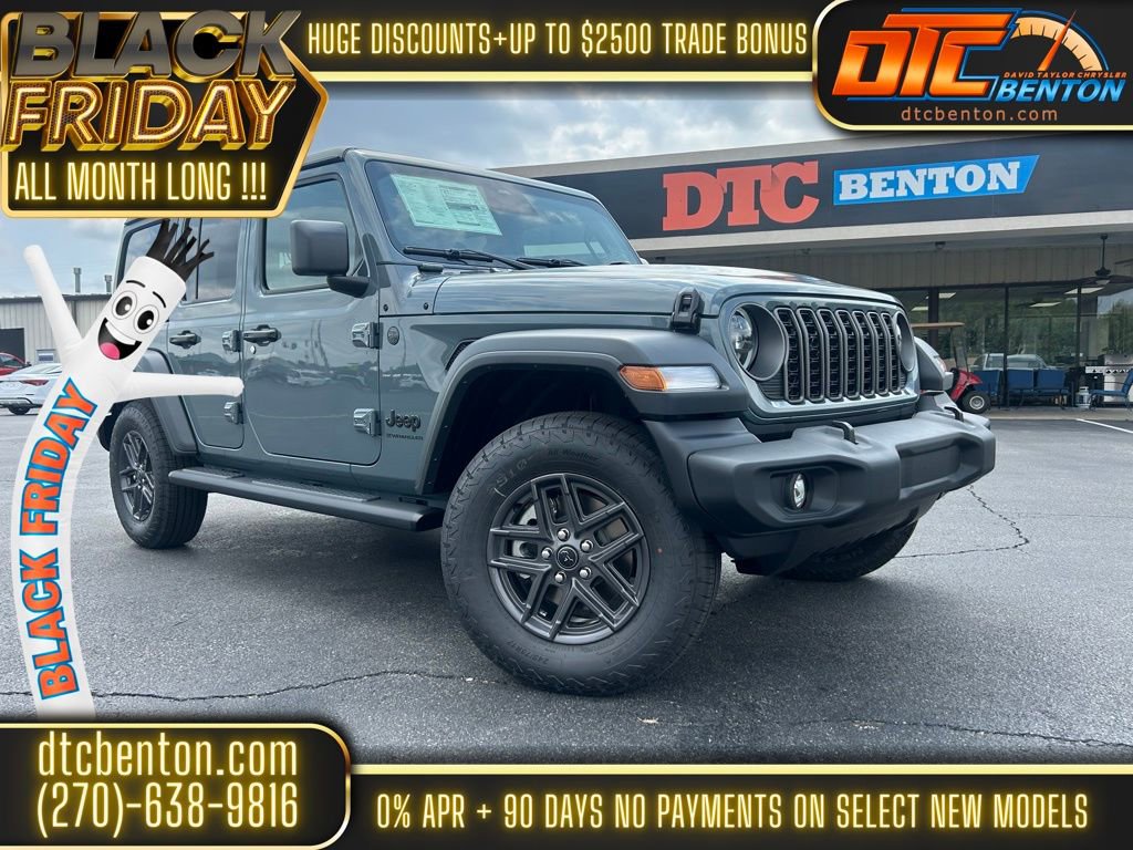 New 2025 Jeep Wrangler Sport S